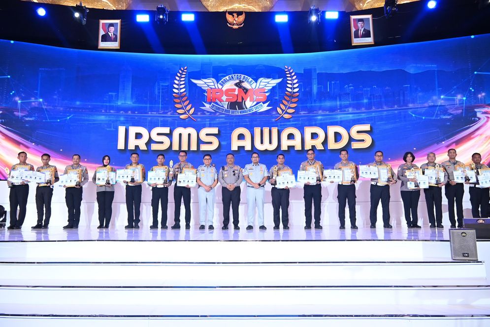 Jasa Raharja dan Korlantas Polri Penyerahan IRSMS Award