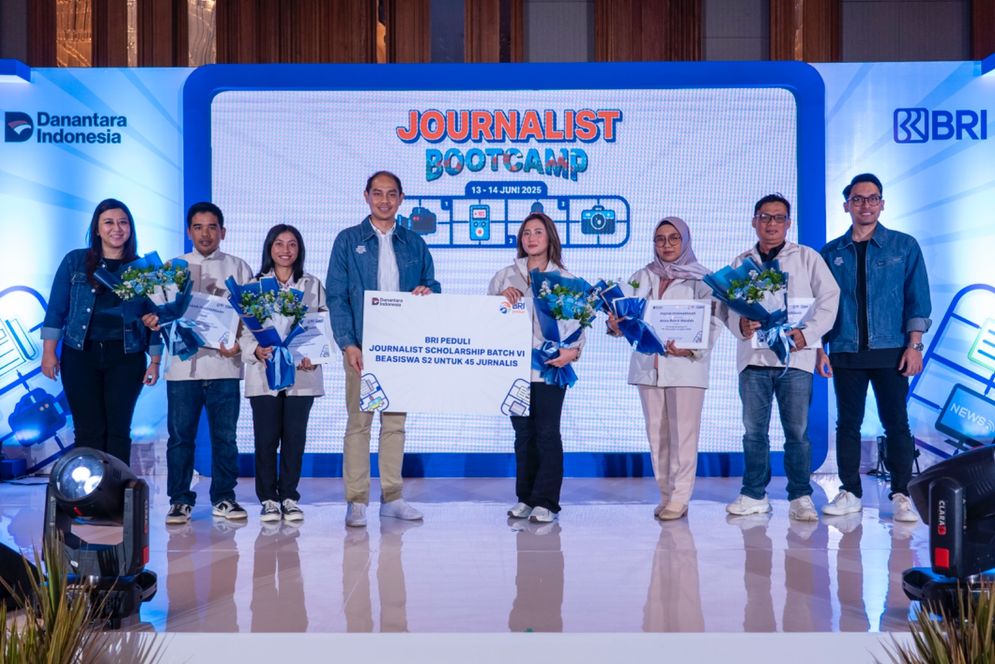 Dukung Insan Pers yang Berkualitas, BRI Fellowship Journalism 2025 Kukuhkan 45 Jurnalis Sebagai Penerima Beasiswa Pascasarjana