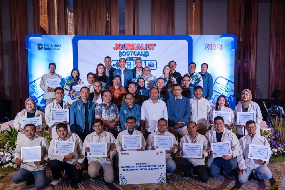 BRI Dukung Pendidikan 45 Jurnalis Lewat BRI Fellowship Journalism 2025
