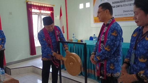 Bupati Sikka Launching 'Desa Cantik' di Desa Lepolima