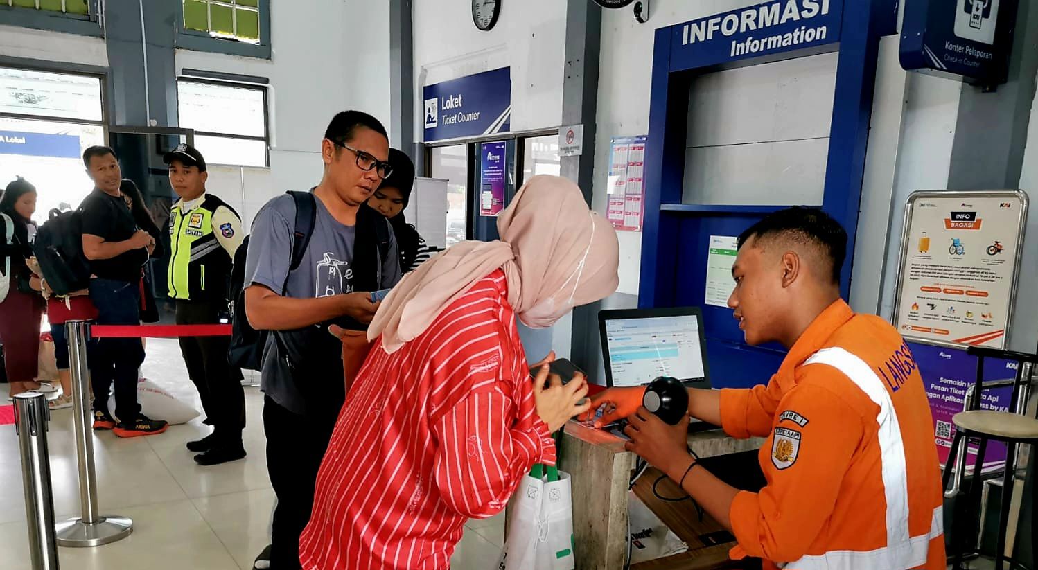 KAI Sumut mencatat peningkatan signifikan jumlah penumpang selama libur panjang Iduladha