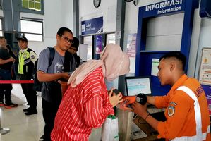 KAI Sumut mencatat peningkatan signifikan jumlah penumpang selama libur panjang Iduladha 