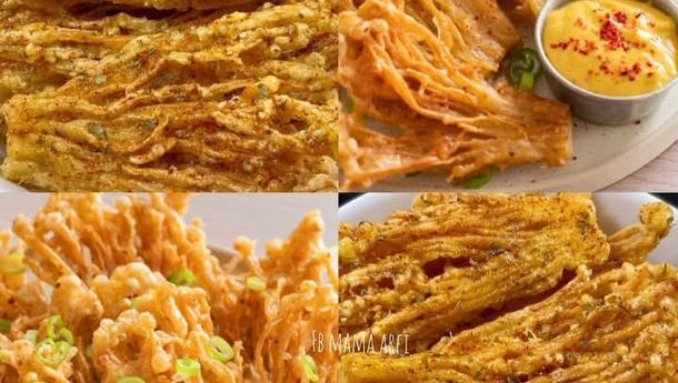 Ingin Bikin 'Jamur Enoki Crispy '? Begini Caranya!