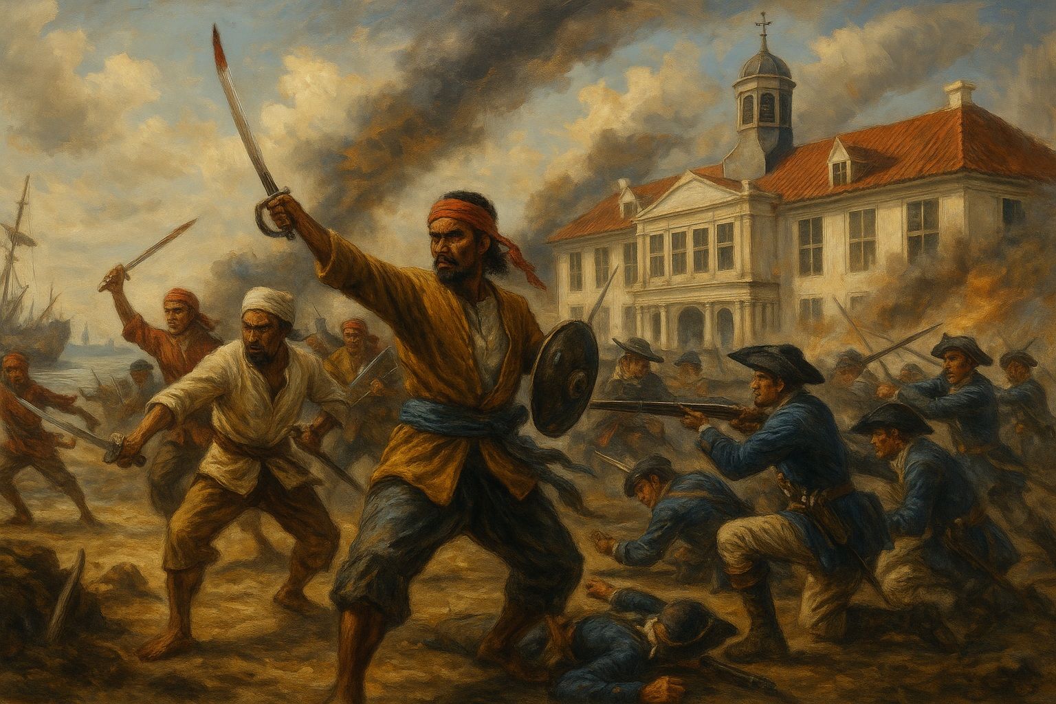 Ilustrasi Fatahilah menyerang Sunda Kelapa.jpg