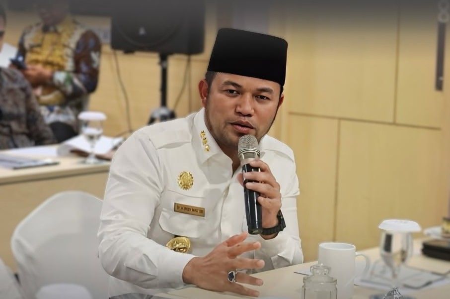 Gubernur Kaltim Rudy Mas'ud kembali menegaskan sikapnya terkait angkutan tambang. (Adpimprov)