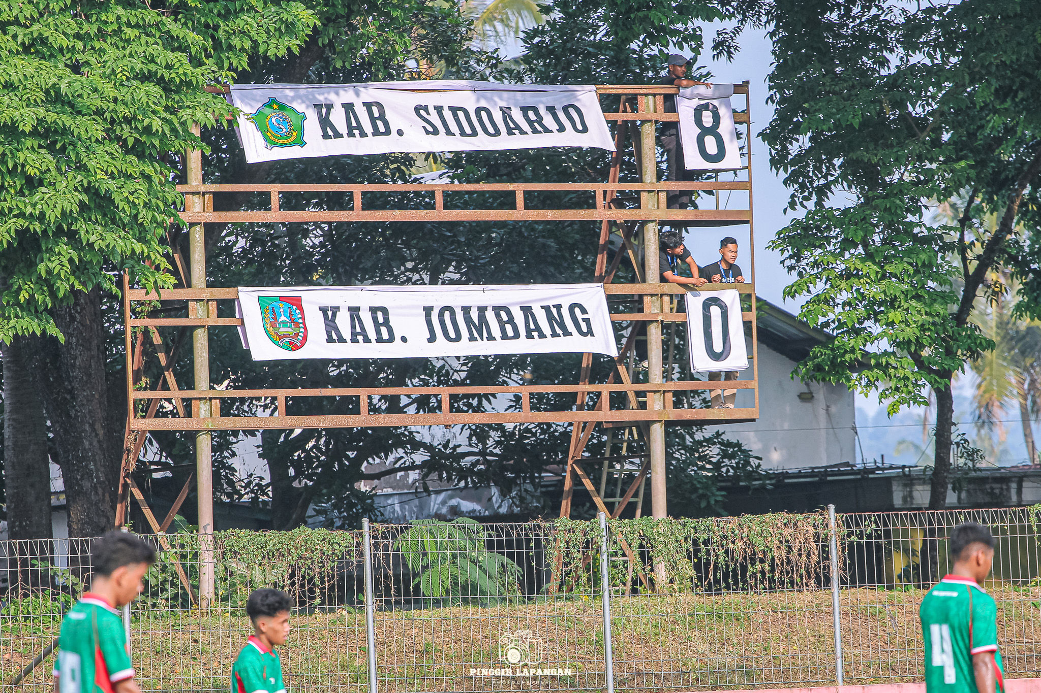 Skor pertandingan Kabupaten Sidoarjo melawan Kabupaten Jombang di Porprov 2025