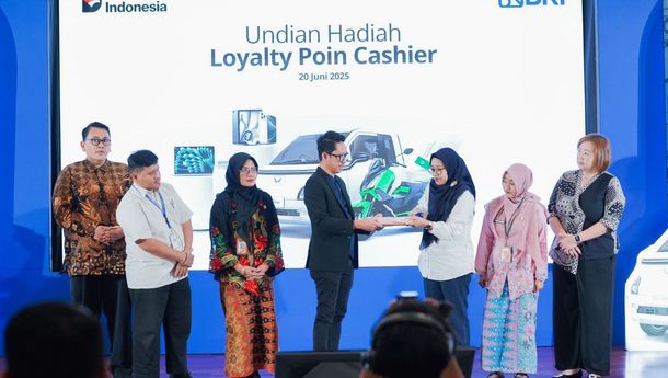 Loyalty Poin Cashier 2025: BRI Apresiasi Merchant Unggulan