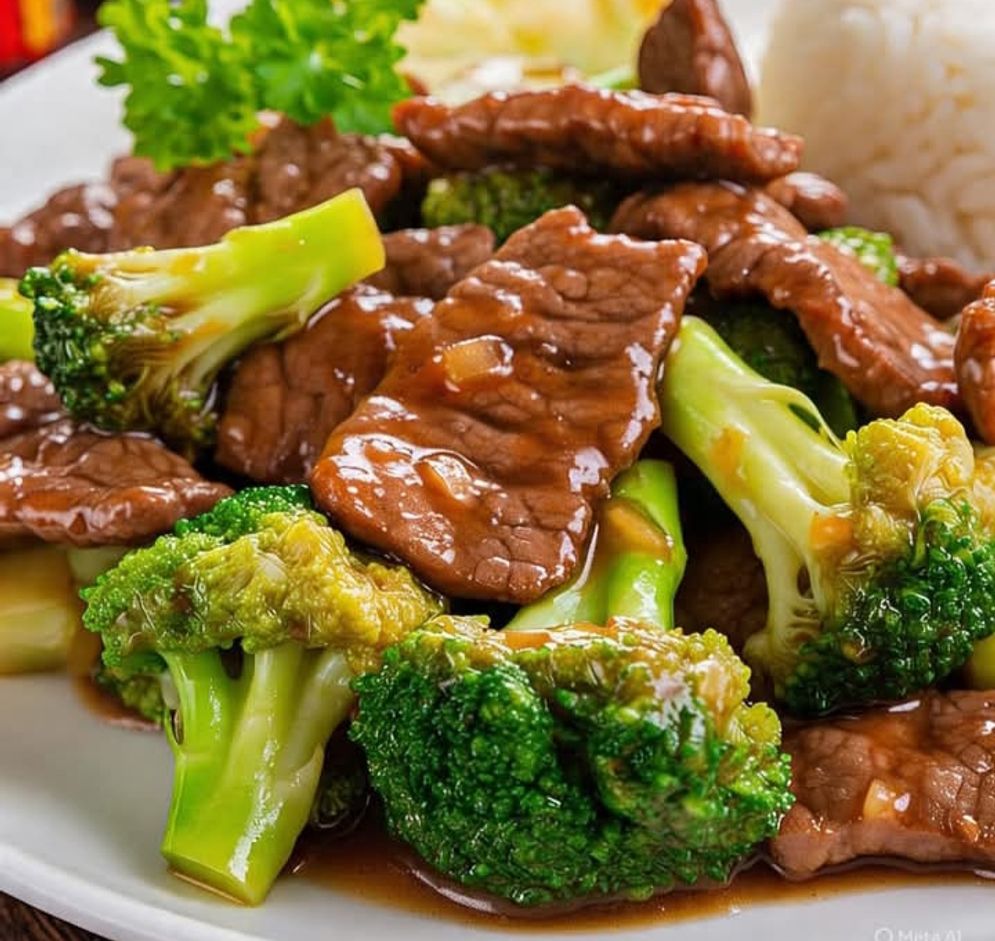 Tumis Daging Brokoli
