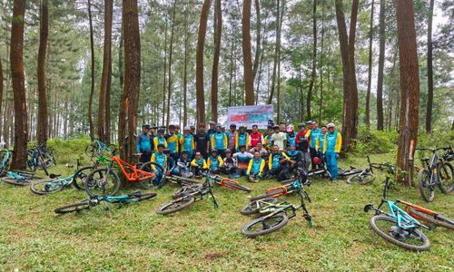 Serunya Petualangan Komunitas YTI di Ajang BikeRaft Dieng 2025