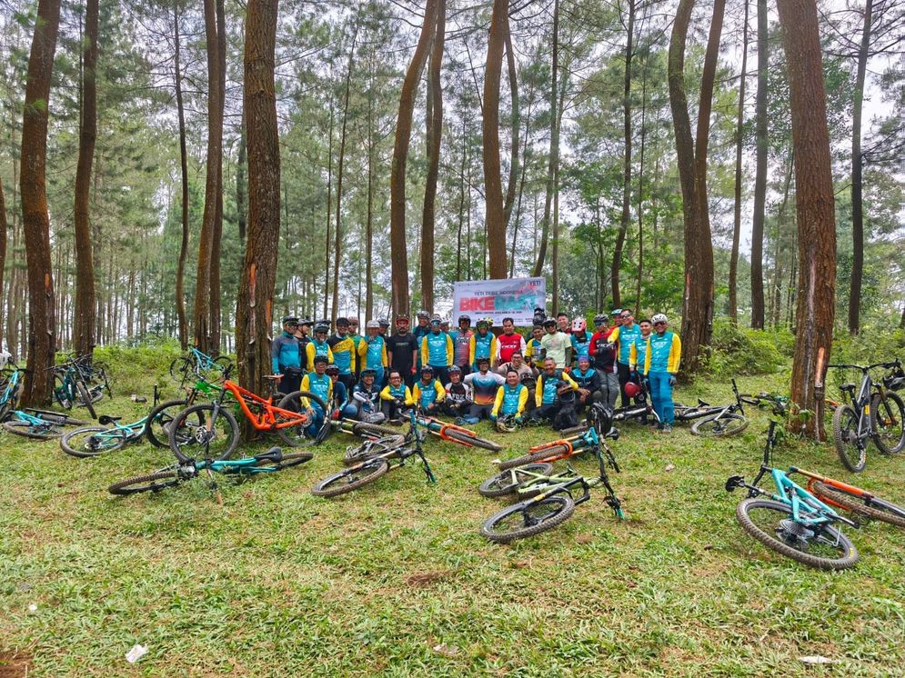 Serunya Petualangan Komunitas YTI di Ajang BikeRaft Dieng 2025
