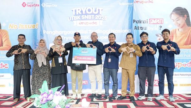 Telkomsel Umumkan Tujuh Top Scorer Ilmupedia Tryout UTBK 2025