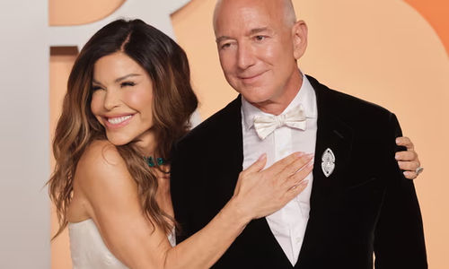 Jeff Bezos dan Lauren Sánchez.