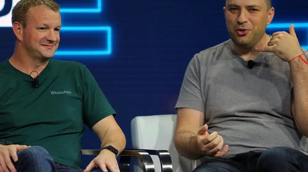 Pendiri WhatsApp, Brian Acton dan Jan Koum.