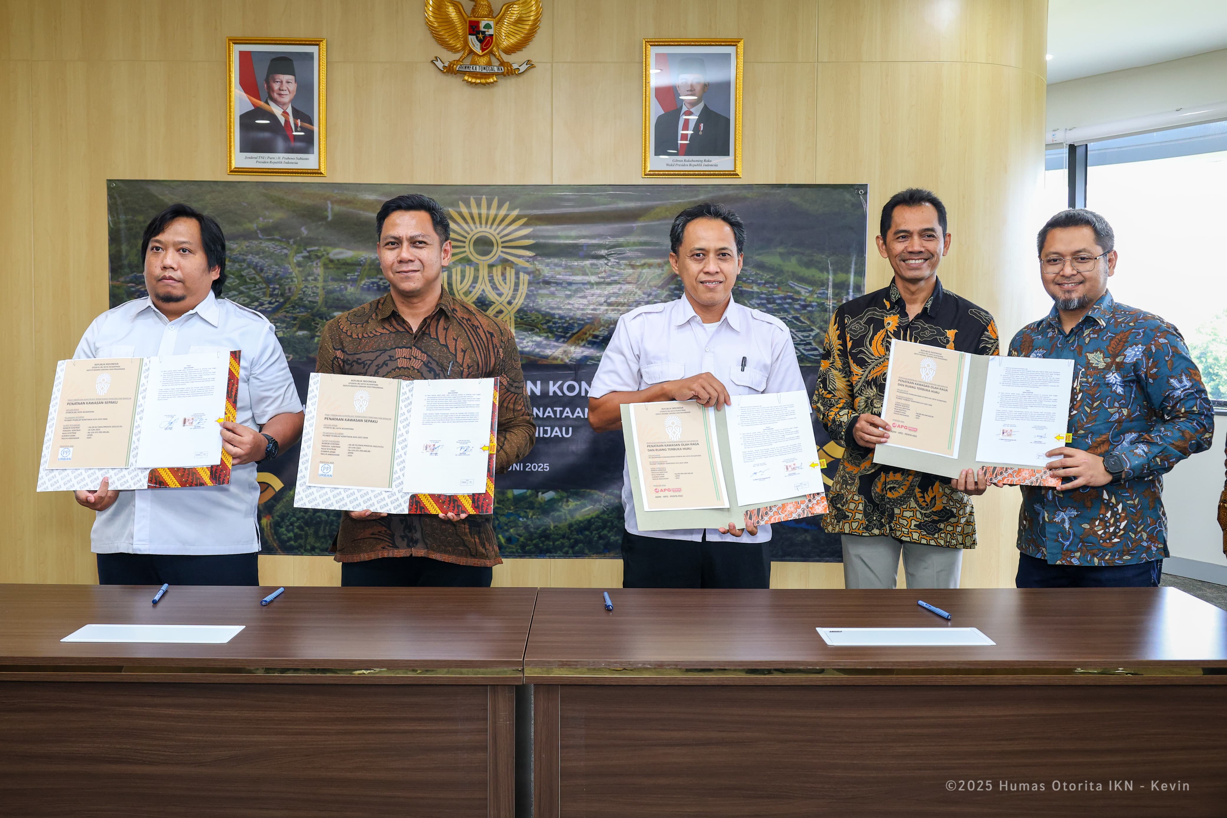 Otorita IKN Teken Proyek Strategis Tahap II, Sepaku dan Kawasan Hijau Jadi Prioritas