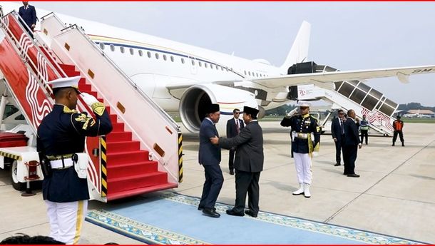 Presiden Prabowo Sambut Hangat Kunjungan Resmi PM Malaysia Anwar Ibrahim