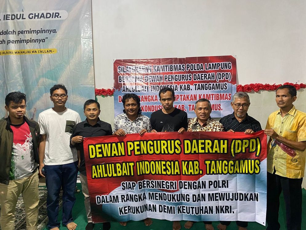 Ahlulbait Indonesia Tanggamus Dukung kepolisian Tangkal Paham Radikalisme