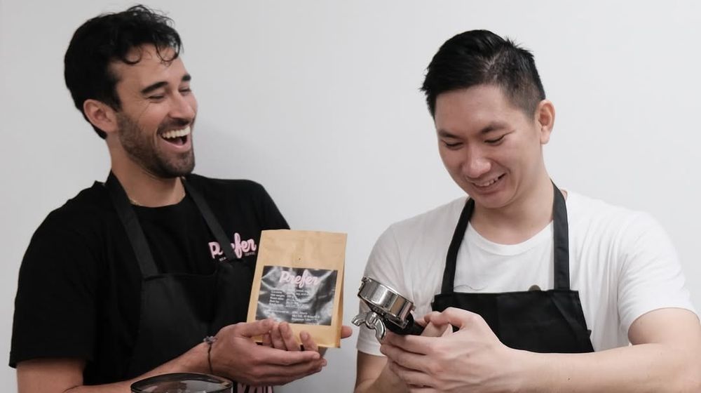 Prefer turns 2️⃣ today! That’s how long (or short) since Jake and DJ started their wizardry dreams to make coffee without coffee beans!It wasn’t easy as abracadabra, but look at us — we're running from one event to.jpg