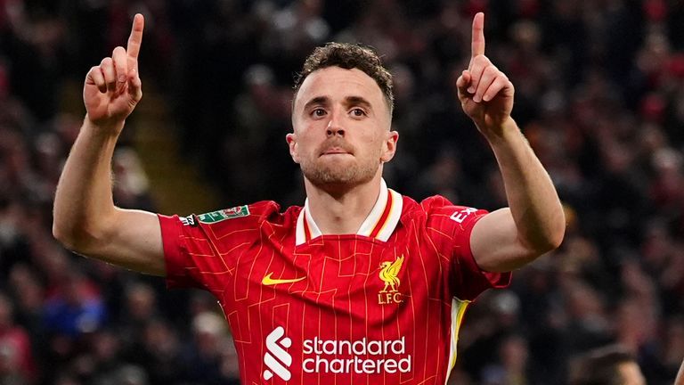 Striker Liverpool, Diogo Jota.