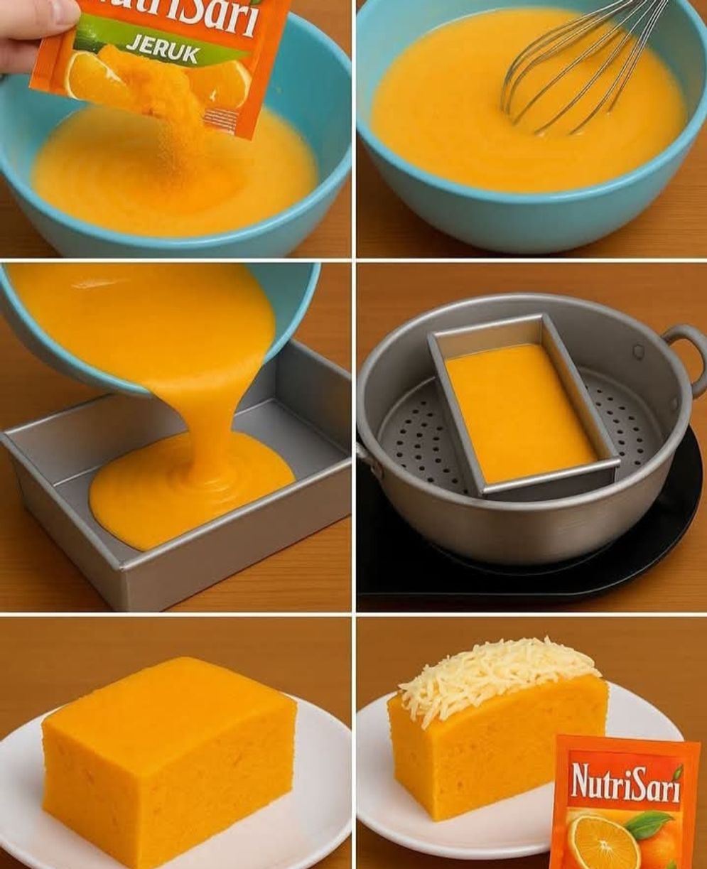 Kue Kukus Nutrisari Susu 