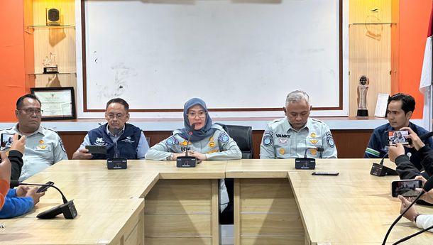 Jasa Raharja Perkuat Komitmen Pelayanan dan Koordinasi Tinjau Lokasi Evakuasi KM Tunu Pratama Jaya