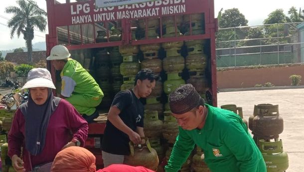 Pertamina dan Pemda Operasi Pasar LPG 3 Kg di Tanggamus