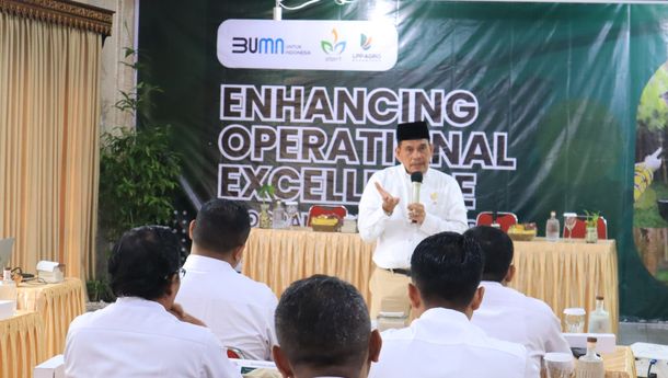 Buka Pelatihan Enhancing Operational Excellence, Tuhu Bangun Berpesan Fokus Bangkitkan PTPN I