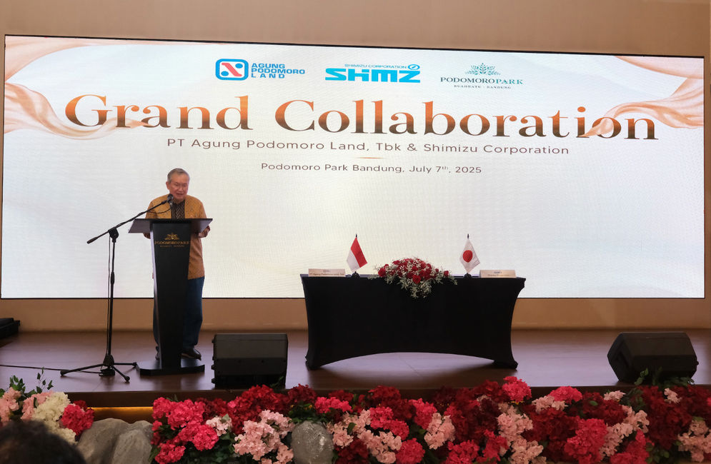 Agung Podomoro Land dan Shimizu Corporation Indonesia Resmikan Kerja Sama Strategis