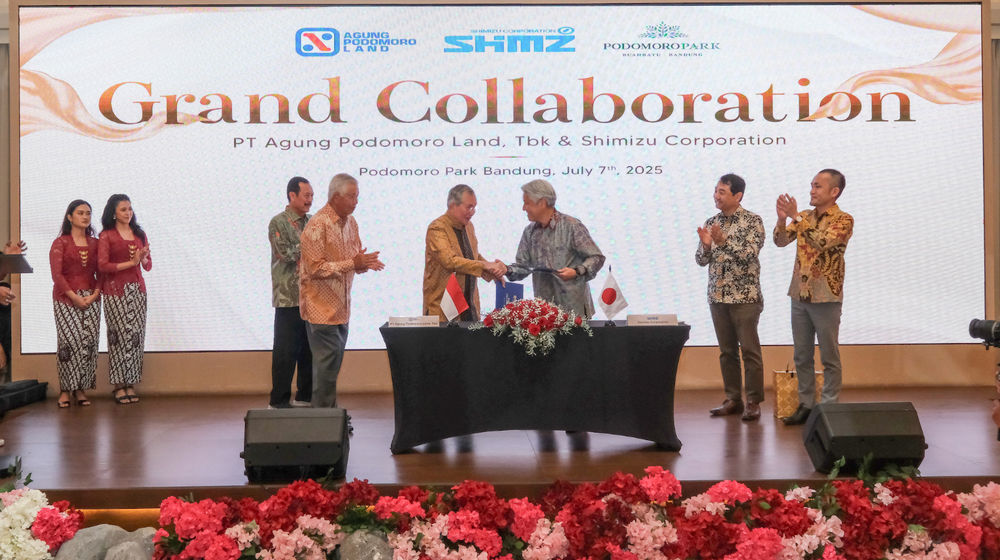 Shimizu Corporation Indonesia Jadi Mitra Baru Agung Podomoro Land dalam Proyek Properti