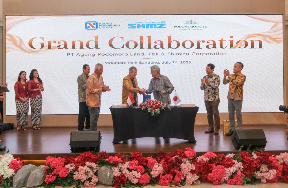 Shimizu Corporation Indonesia Jadi Mitra Baru Agung Podomoro Land dalam Proyek Properti