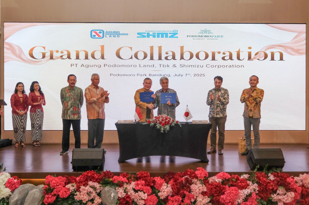 Strategi Ekspansi Agung Podomoro Land Libatkan Shimizu Corporation Indonesia untuk Proyek Baru