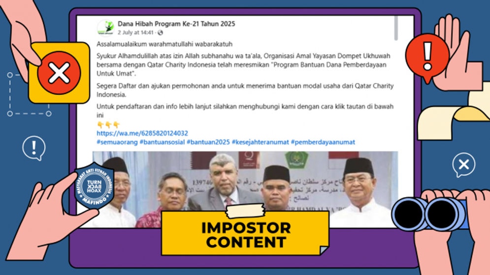 Waspada Penipuan! Bantuan Modal Usaha dari Qatar Charity Indonesia