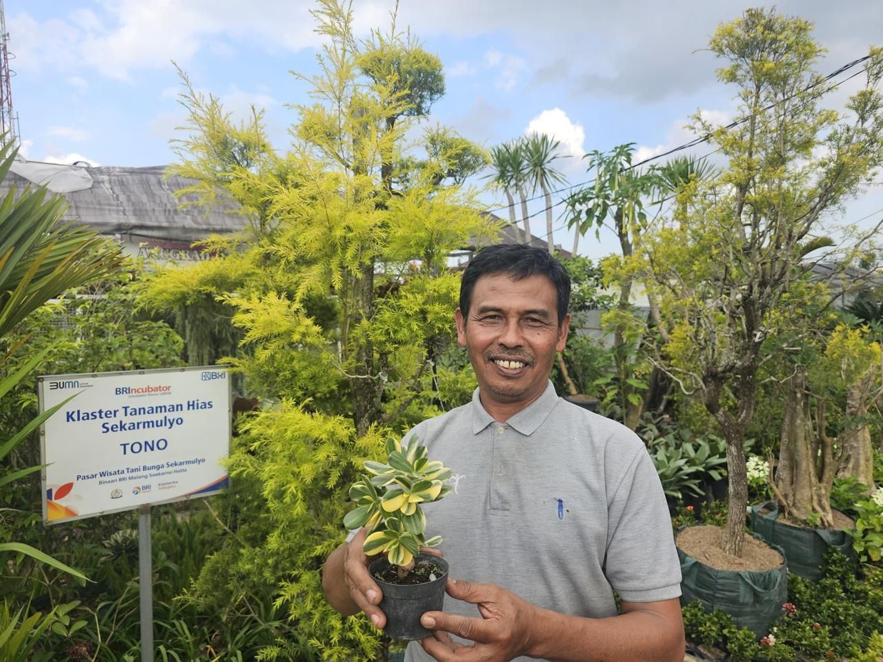 BRI Dorong Ketahanan Ekonomi Komunitas Lewat Klaster Usaha Tanaman Hias