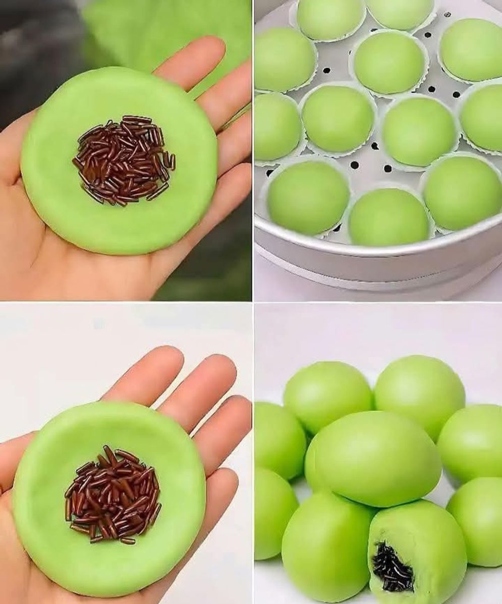 Bakpao Pandan Coklat