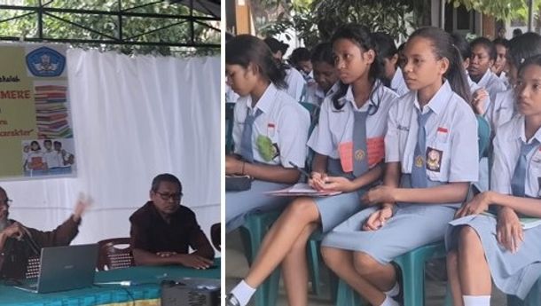 Seminar MPLS SMK St. Thomas Maumere Tekankan Pencegahan Kekerasan dan Judi Online di Kalangan Remaja