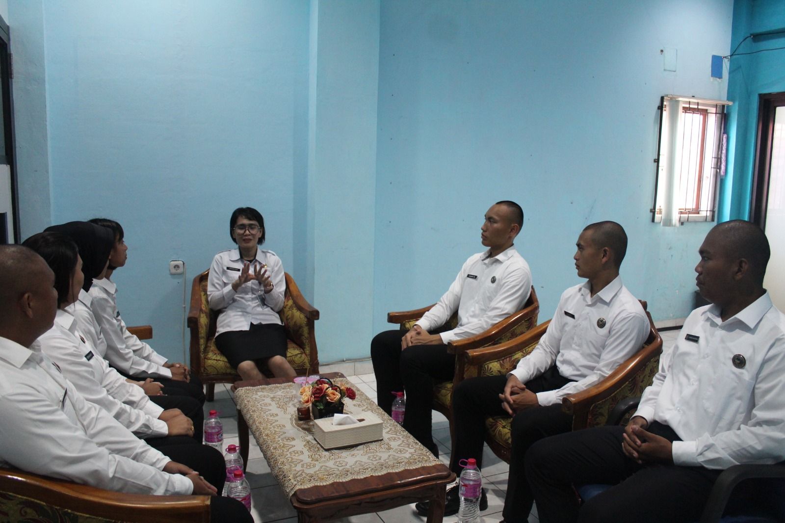 Rutan Kelas IIA Manado menerima CPNS Baru. (Foto:Istimewa)
