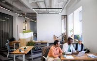 Ilustrasi coworking space.