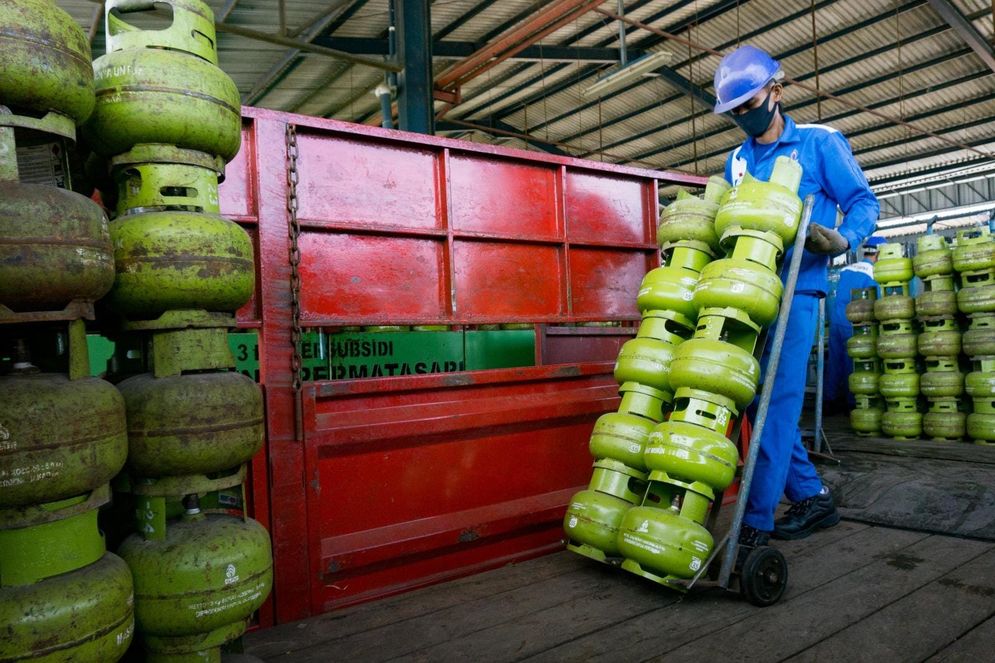 Ilustrasi penyaluran LPG