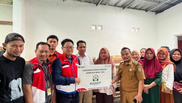 Pertamina Launching Rumah Maggot dan Pelatihan Budidaya