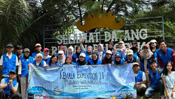 Kemala Expedition 2.0 IPB Tanam Kepedulian dan Promosi Wisata di Pulau Tanjung Putus Lampung