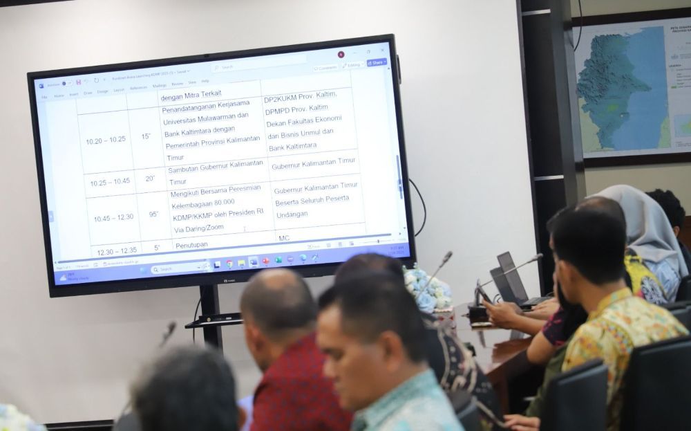 Kalimantan Timur turut ambil bagian dalam peluncuran nasional Koperasi Desa/Kelurahan Merah Putih (KDMP/KKMP) yang secara resmi diresmikan oleh Presiden RI Prabowo Subianto, Senin (21/7/2025). (Diskominfo Kaltim)