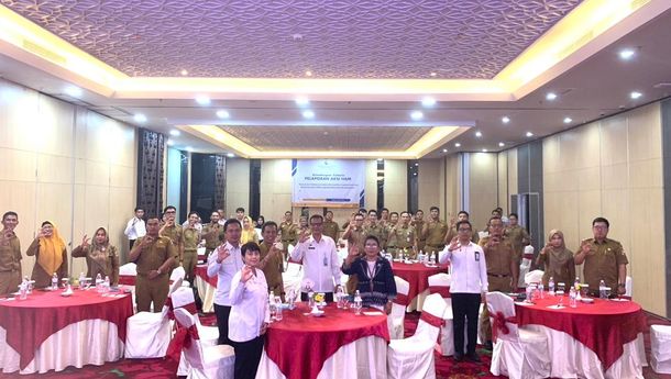 Perkuat Sinergi Pelaporan Aksi HAM, Kanwil Kemenham Lampung Gelar Bimtek Bersama Bappeda dan OPD