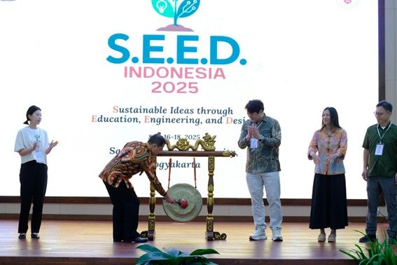 Prof Sudi Mungkasi WR 1 USD membuka S.E.E.D 2025 Indonesia, Rabu, 16 Juli 2025