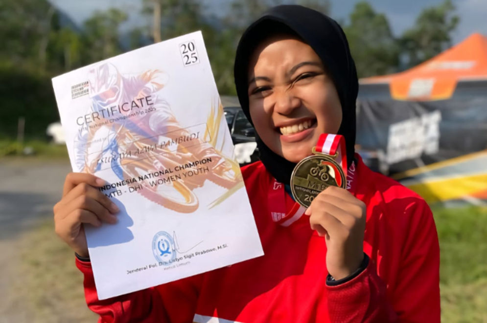 YTI Racing Team Sabet Juara Nasional di Kejurnas MTB 2025 Yogyakarta