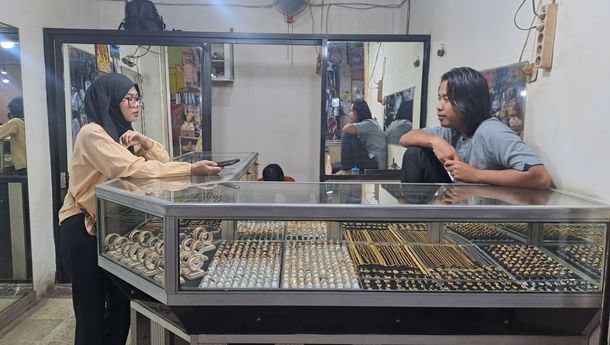 Harga Emas di Bandarlampung Naik Rp40 Ribu, Emas Muda Masih Paling Laris