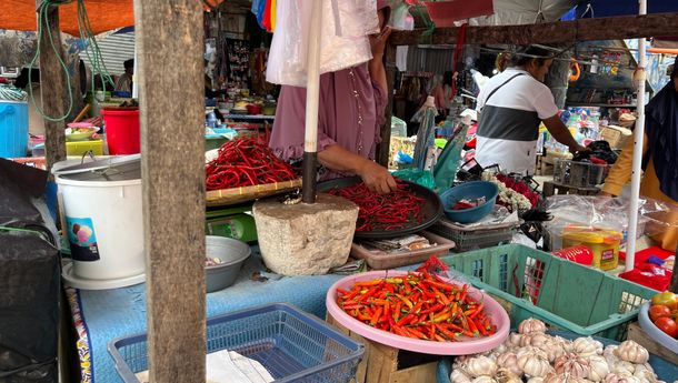 Harga Beras dan Bawang Merah di Bandarlampung Melejit