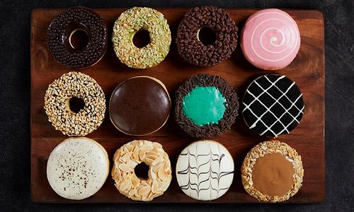 Ilustrasi donat Donat J.Co.