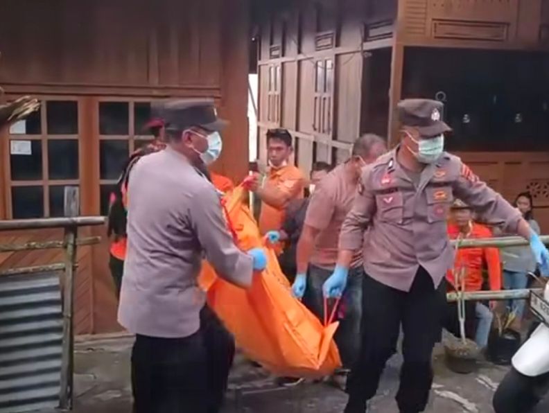 Ricardo Dotulung, korban tenggelam di Danau Tondano berhasil ditemukan dan dievakuasi. (Foto:Istimewa)