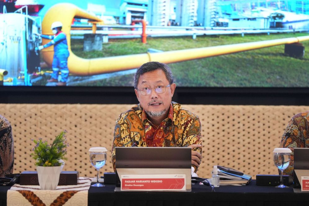 Direktur Keuangan PGN Fadjar Harianto Widodo