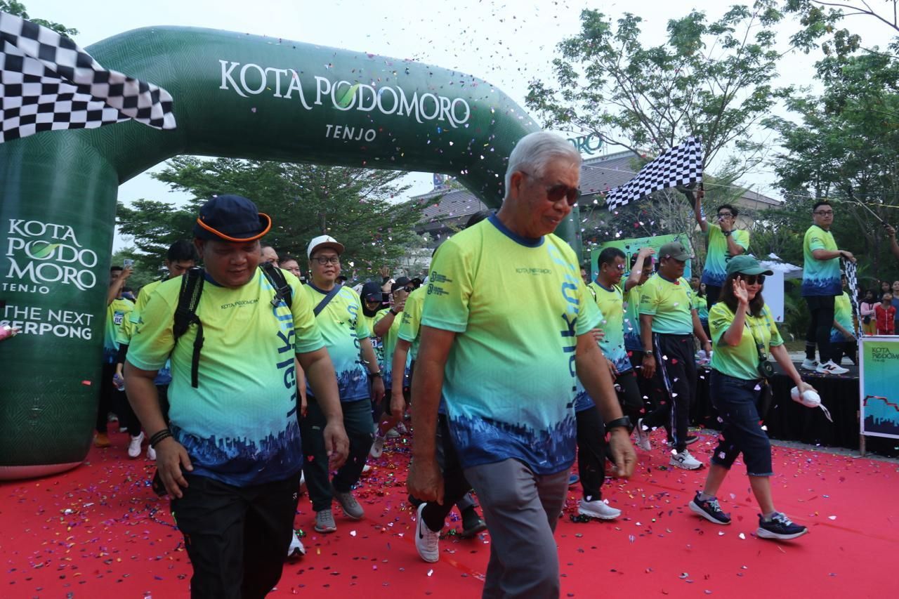 Kota Podomoro Tenjo Hidupkan Komunitas Lewat Funwalk dan Podomoro Food Center