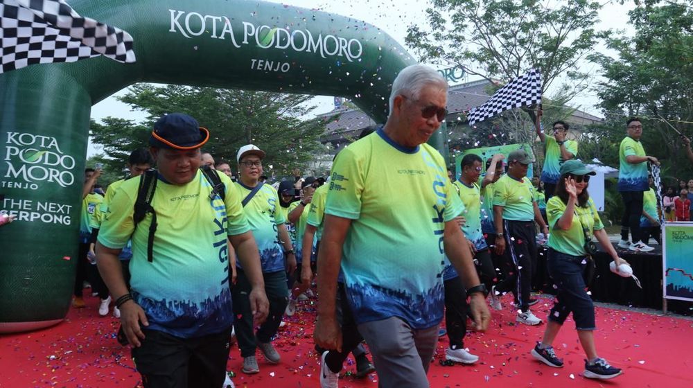 Kota Podomoro Tenjo Hidupkan Komunitas Lewat Funwalk dan Podomoro Food Center 